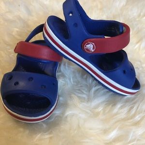 Crocs sandals toddler size 5